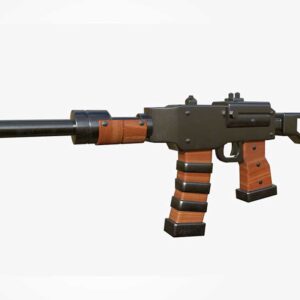 stylized ak47 gun 3d model, 3d gun, stylized ak 47, 3d ak47,