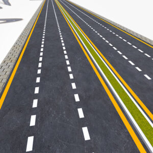 street roads 3d model, 3d roads, 3d streets, streets and roads 3d model,