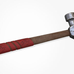 hammer 3d model, 3d model hammer, 3d tools, 3d household tools,