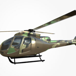 military 3d helicopter, 3d heli