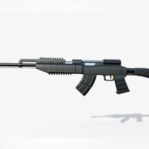 sks gun 3d model, 3d model rifle, 3d rifle, 3d gun,