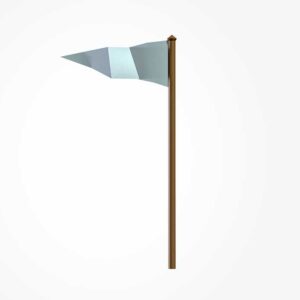 pennant flag 3d model, 3d model pennant flag, obj pennant flag