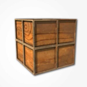 wooden cube crate 3d model, free 3d model free wooden crate cube