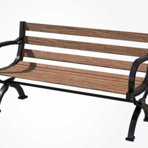 bench 3d model, wooden bench 3d model, 3d outdoor bench,