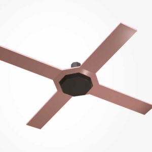 fan 3d model, 3d model fan, 3d ceiling fan, low poly fan 3d model,