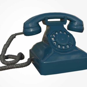 telephone 3d model, old rotary phone 3d model,