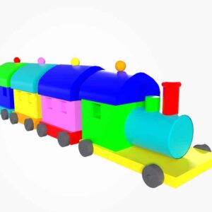 3d toy train